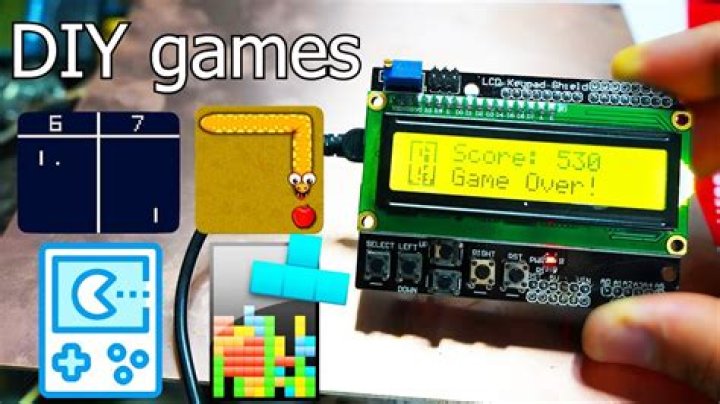 Are there any Arduino games with a touch screen?