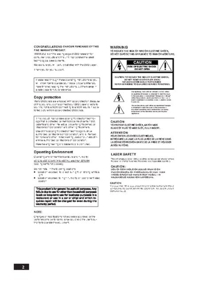 Are there any problems with the Marantz dv4001?