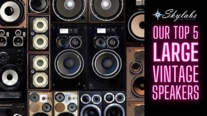 Are there any vintage loudspeakers on the market?
