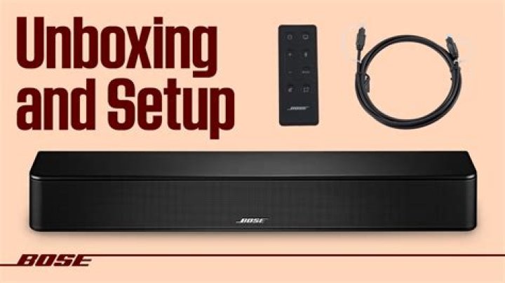 Can a Bose sound bar be wired to a Bose speaker?
