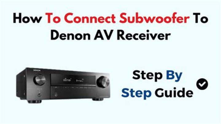Can a CD player connect to a Denon reciever?