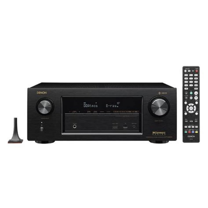 Can a Denon avrx2400h be used as a rear speaker?
