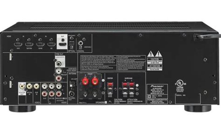 Can a pioneer vsx-522-k play over HDMI?