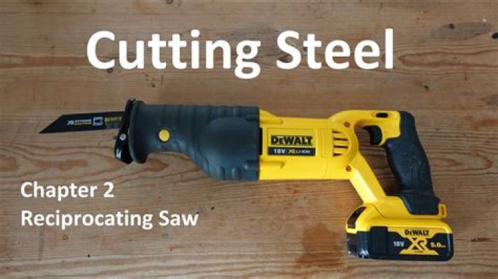 Can a reciprocating saw be used to cut metal?