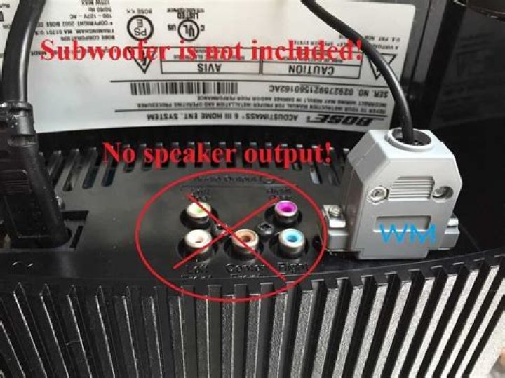 Can Bose subwoofer be repaired?