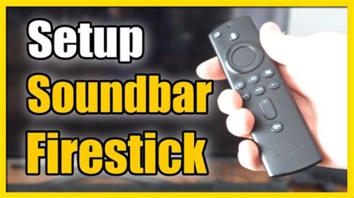 Can I connect Fire TV Stick to soundbar?