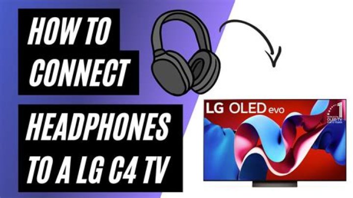 Can I connect headphones to LG TV?