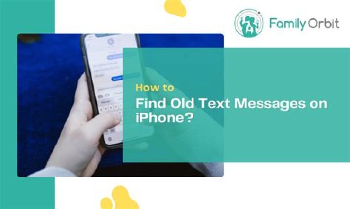 Can I find old text messages?