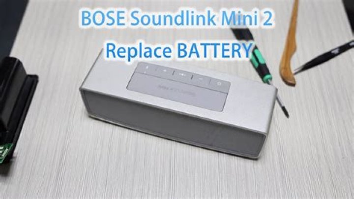 Can I replace the battery on my Bose SoundLink mini?