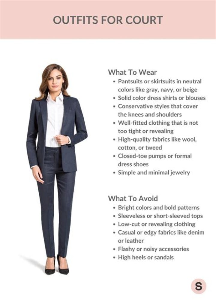 Can I wear jeans to a court hearing?