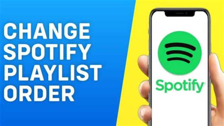 Can you change playlist order?