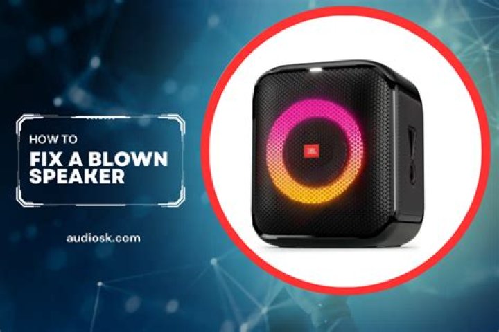 Can you fix a blown out speaker?