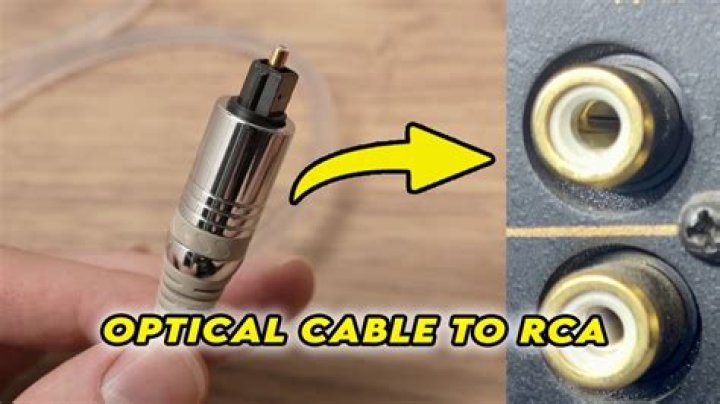 Can you go from optical to RCA?