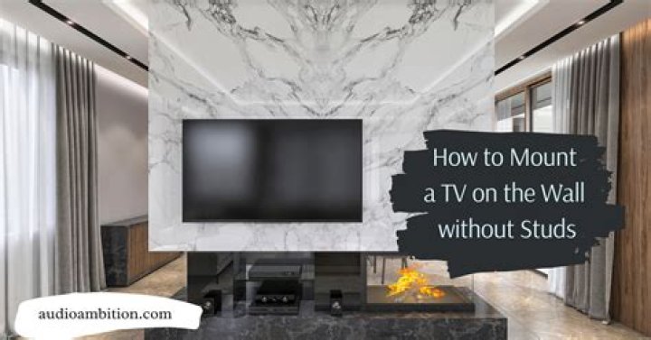 Can you hang a 50 inch TV on drywall?