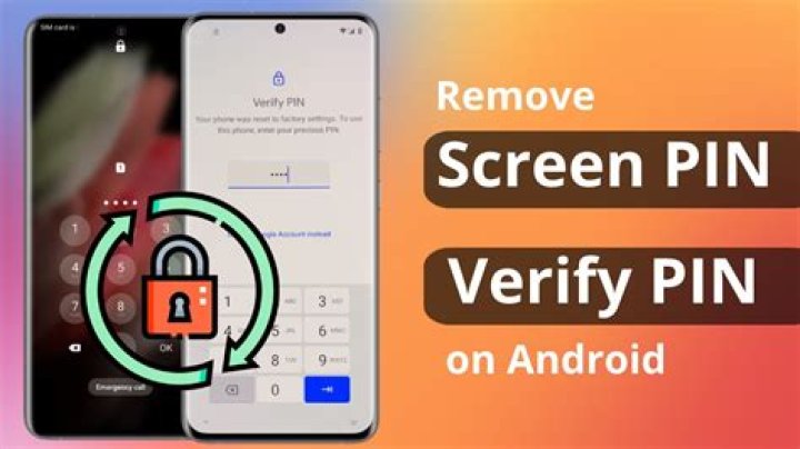 Can you remove PIN lock?