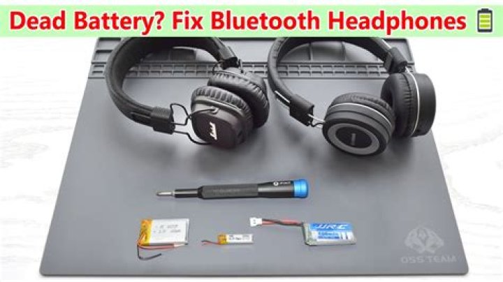 Can you replace batteries in wireless headphones?