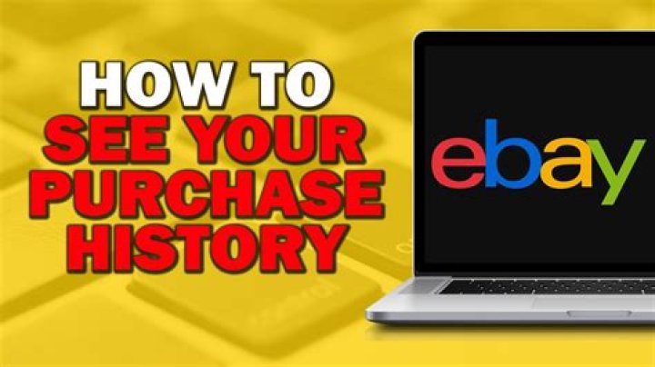 Can you see someones purchase history on eBay?