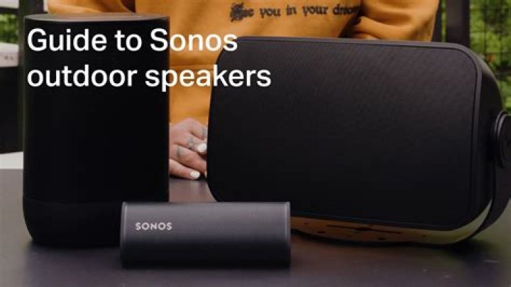 Can you use Sonos outdoor speakers without amp?