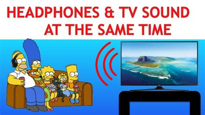 Can you watch TV with headphones?