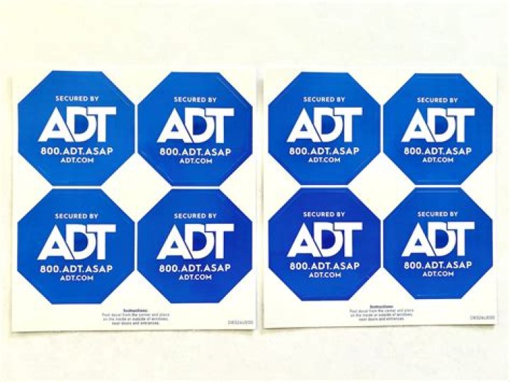 Do ADT stickers deter burglars?