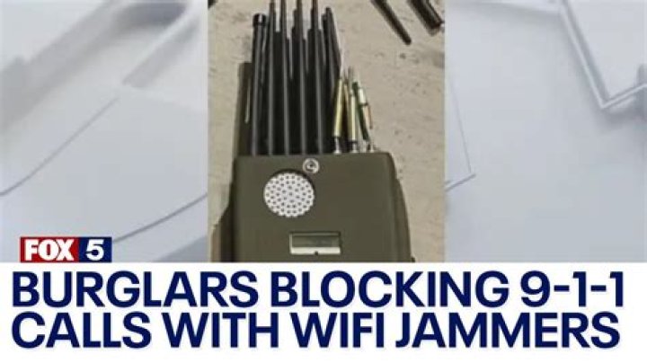 Do burglars use WIFI jammers?