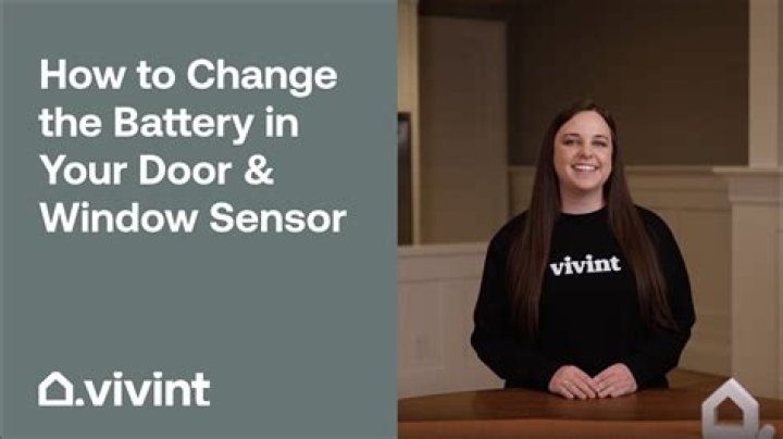 Do you have to replace the battery in Your Door Sensor?