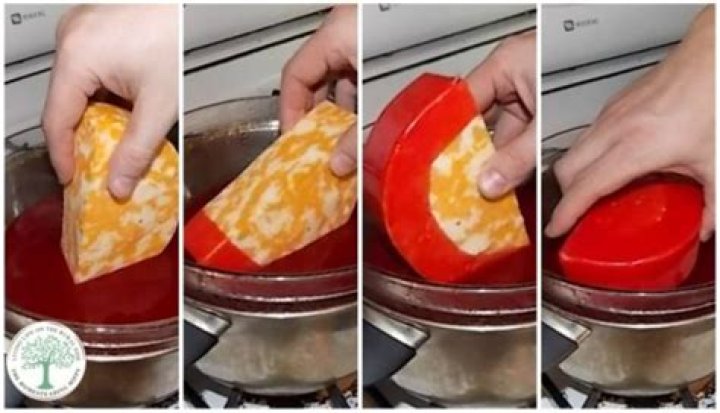 Do you remove wax from cheese?