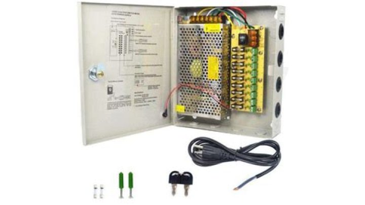 Does CCTV camera need power supply rust?