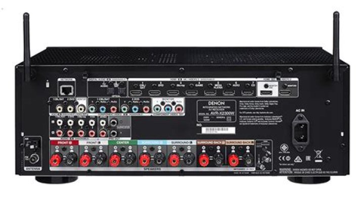 Does Denon AVR X2300W have Heos?