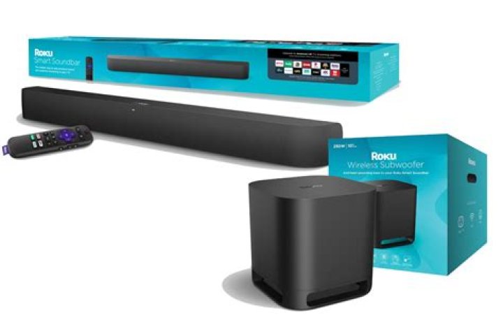 Does Roku soundbar have subwoofer?