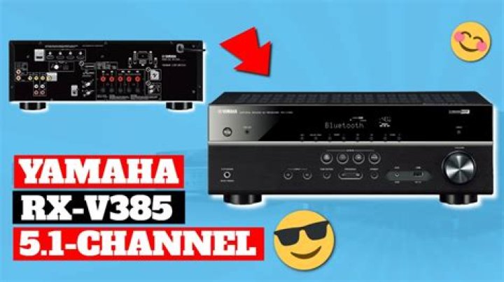 Does the Yamaha RX v385 support 4K?