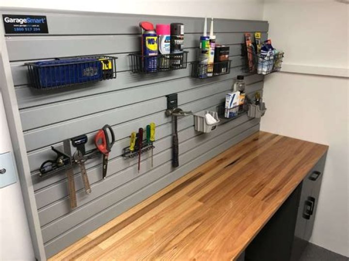 How big is a garage wall storage panel?