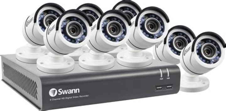 How big is the Swann 8 channel security system?