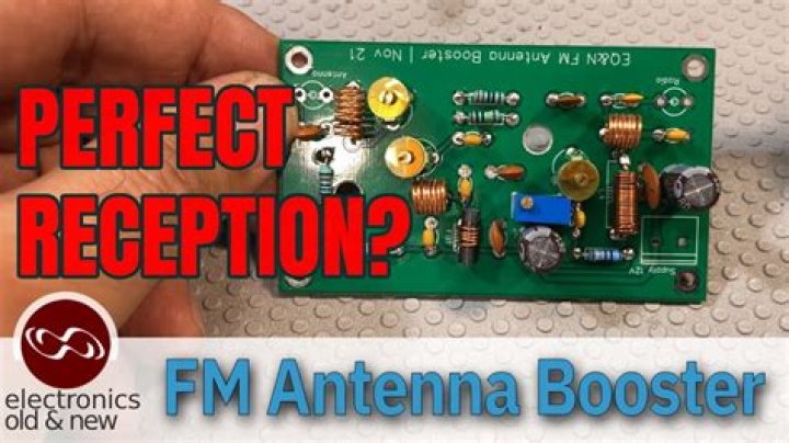 How can I boost my FM antenna signal?
