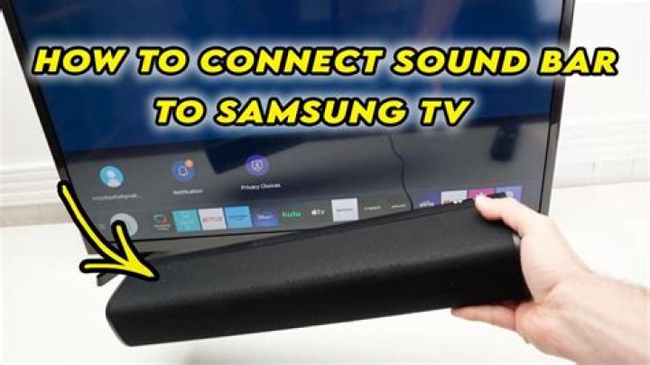 How can I connect my sound bar to my TV without audio?
