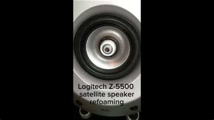 How can I fix my Logitech z-5500 speaker?