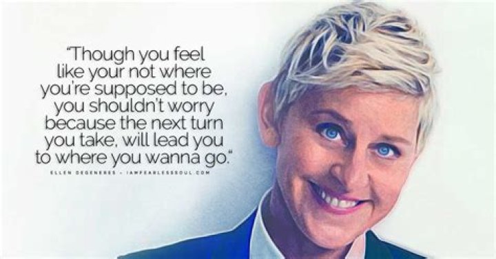 How can I get help from Ellen DeGeneres?