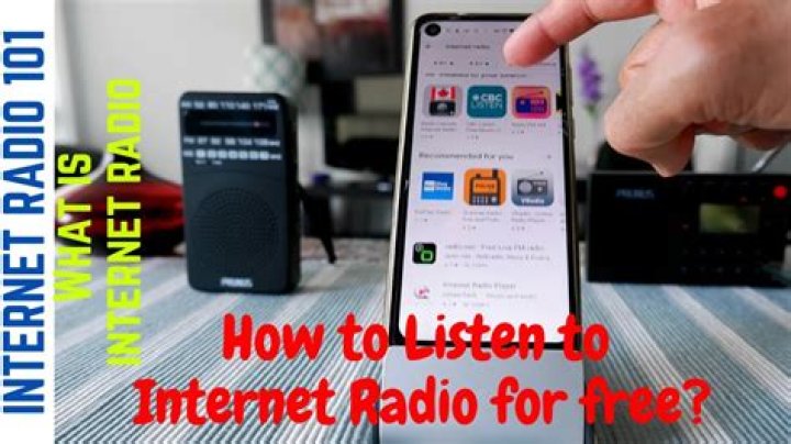 How can I listen to the radio on the Internet?