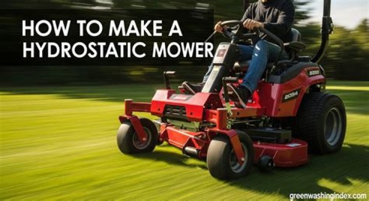 How can I make my hydrostatic mower faster?