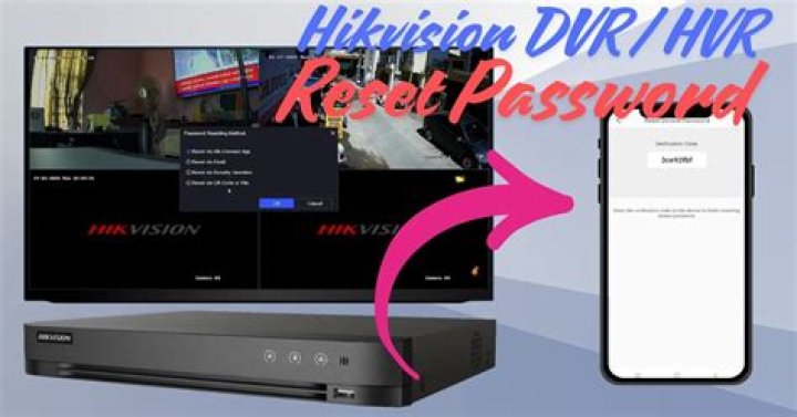 How can I reset my Hikvision DVR without password?