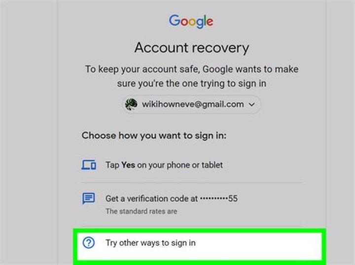 How can recover my Gmail password?
