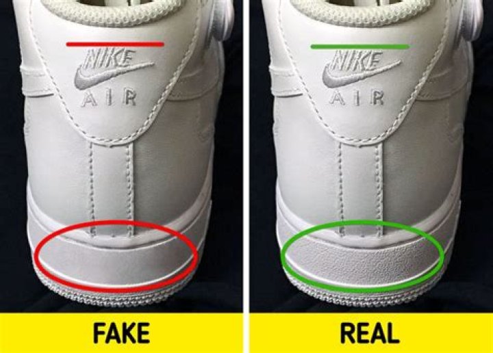 How can you tell if Nikes are fake?