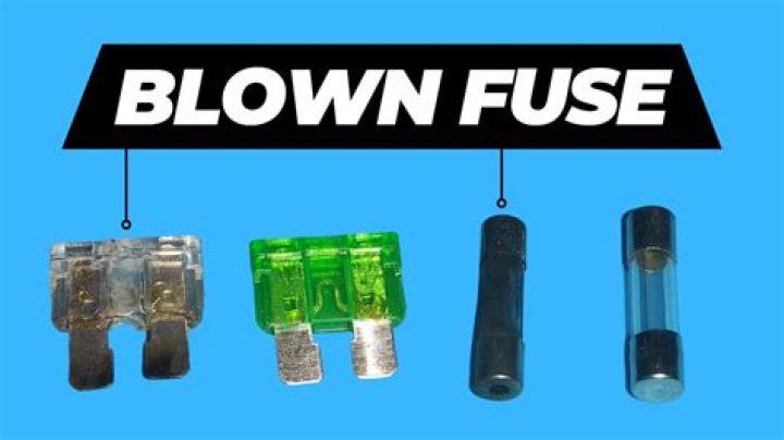 How can you tell when a fuse has blown?