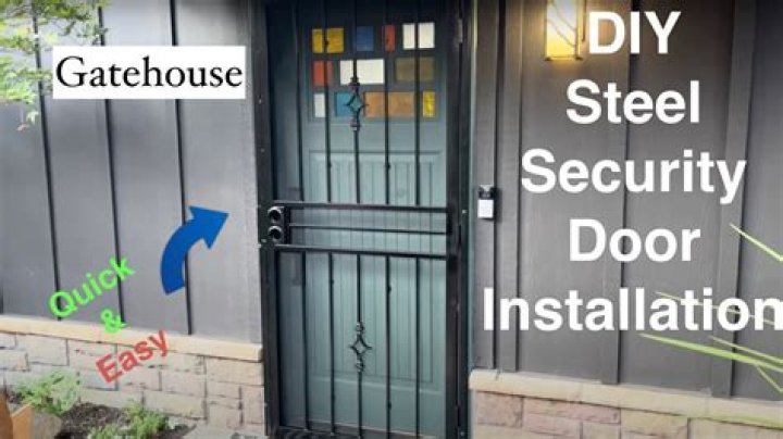 How do I add security to my front door?