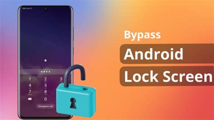How do I bypass the lock screen on my phone?