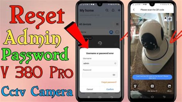 How do I change my CCTV admin password?