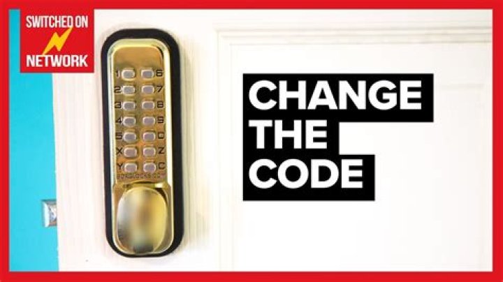 How do I change the code on my GE alarm?