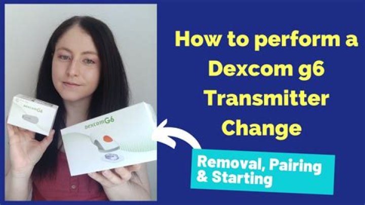 How do I change the dexcom transmitter before it expires?