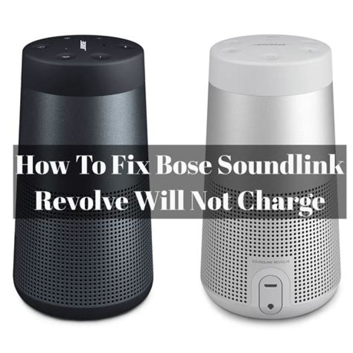 How do I charge Bose SoundLink revolve speaker?