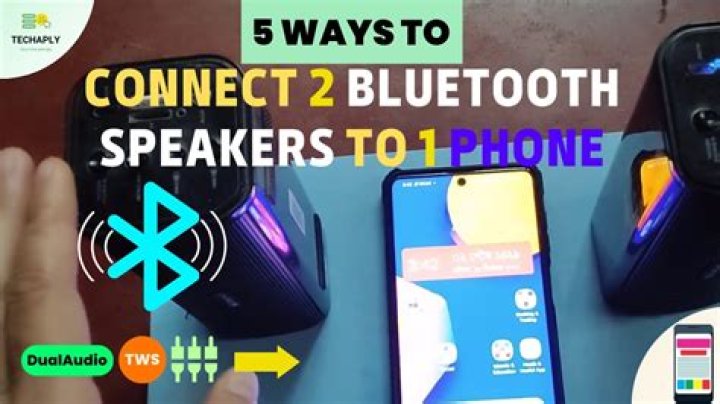 How do I connect both boss speakers?